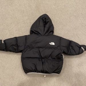 Baby North Face Reversible Puffer Coat